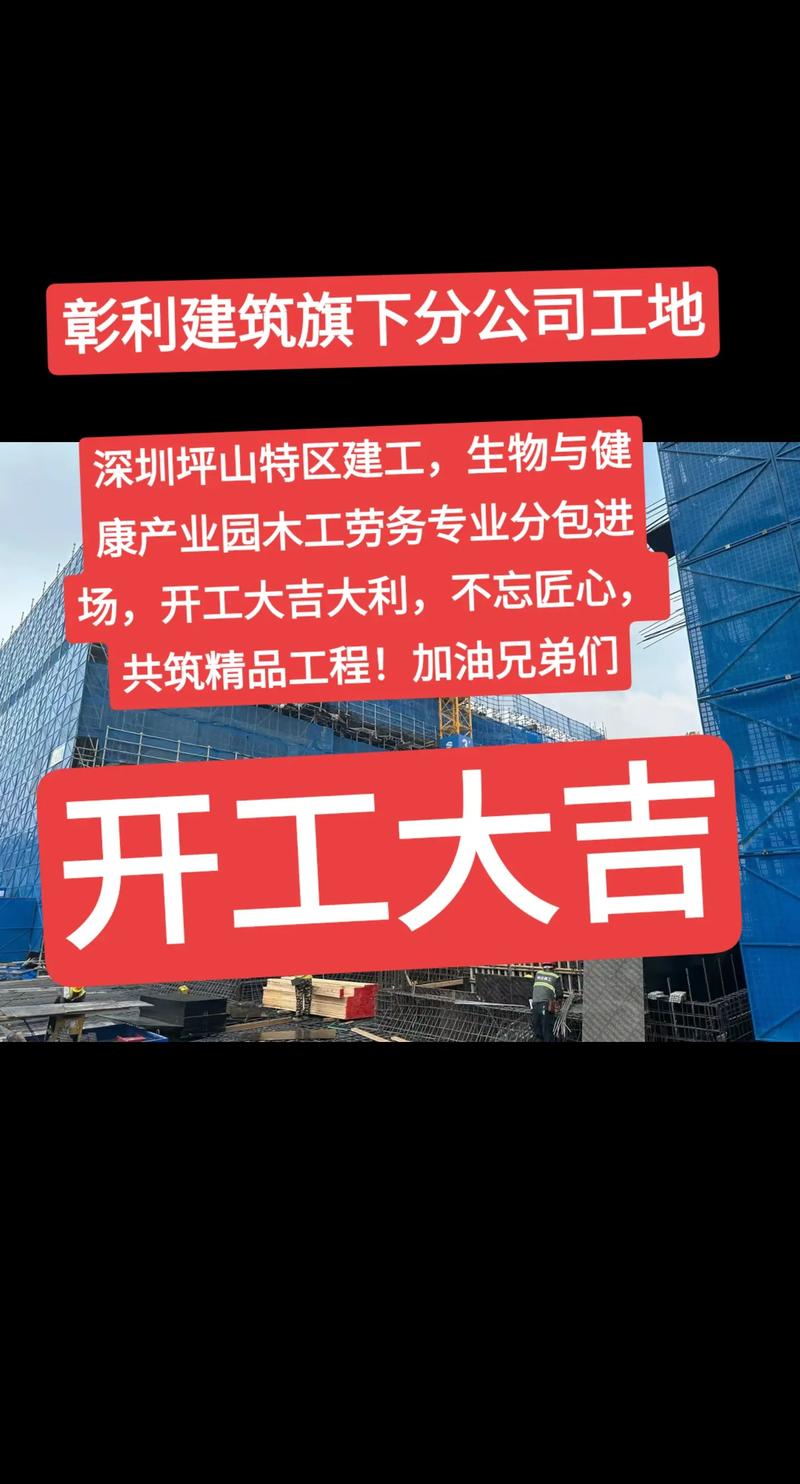 深圳坪山特區(qū)建工,生物與健康產(chǎn)業(yè)園木工勞務(wù)專(zhuān)業(yè)分包